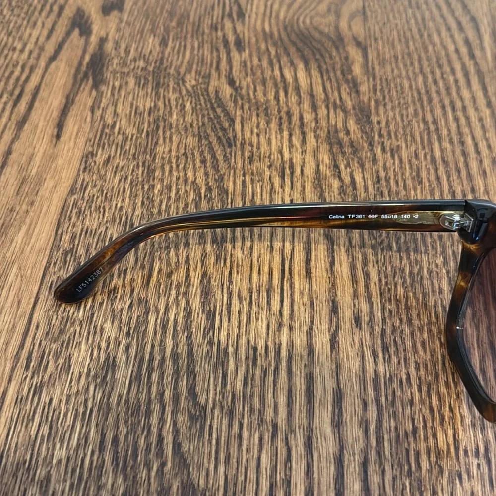 Tom Ford Celina Brown Tortoise Shell Sunglasses - Picture 7 of 16